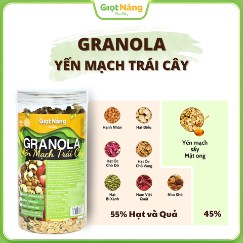 Granola Yến Mạch Trái Cây 420 g