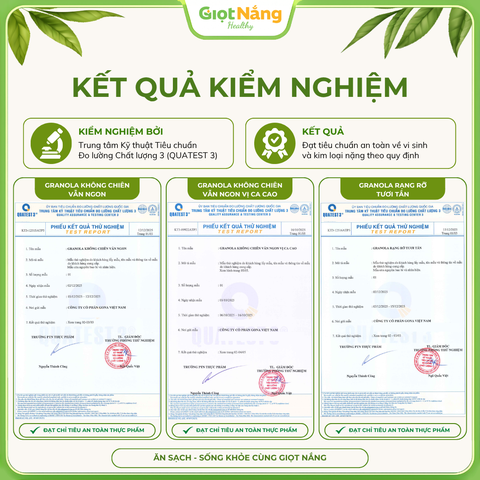 Granola Không Chiên Vẫn Ngon 450 g