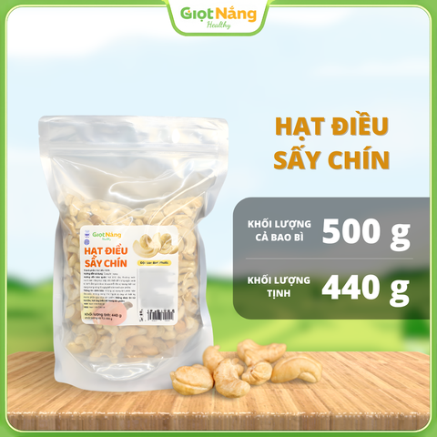 Hạt Điều Sấy Chín 440 g