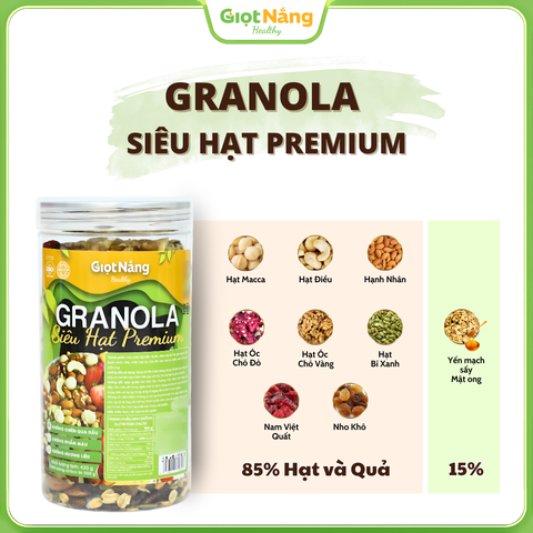 Granola Siêu hạt Premium 420 g