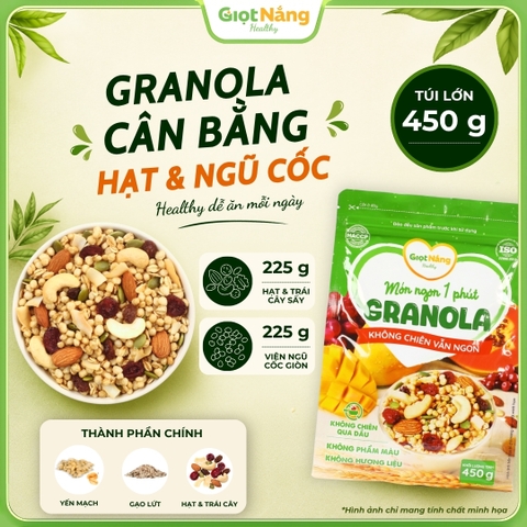 Granola Không Chiên Vẫn Ngon 450 g
