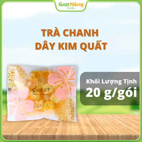 Trà Chanh Dây Kim Quất Combo 10 Gói 20 g/gói
