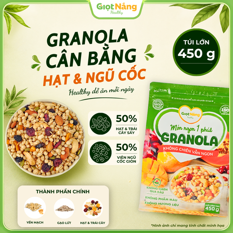 Granola Không Chiên Vẫn Ngon 450 g