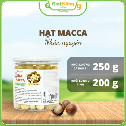 Hạt Macca Nhân Nguyên 200 g