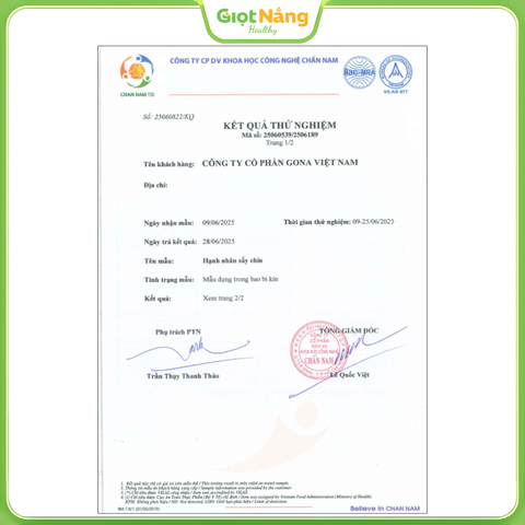 Hạnh Nhân Sấy Chín 440 g