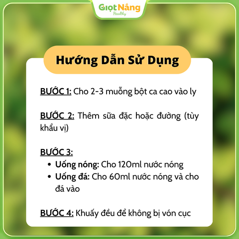 Bột Ca Cao 200 g