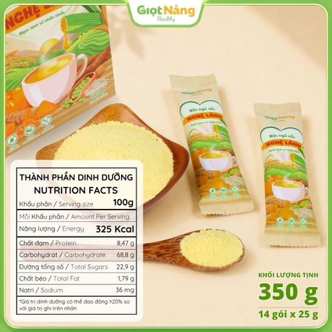 Bột Ngũ Cốc Nghệ Lành 350 g
