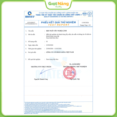 Bột Ngũ Cốc Nghệ Lành 350 g