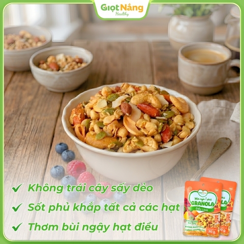 Granola Điều Lành Combo 10 Gói 30 g/gói