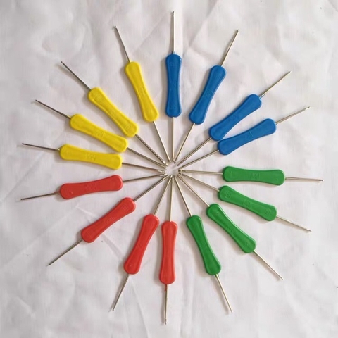 kim Móc 2 Đầu Cán Nhựa