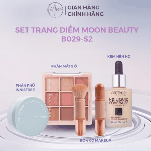 [Set Makeup] Bộ 4 Món Makeup Moon