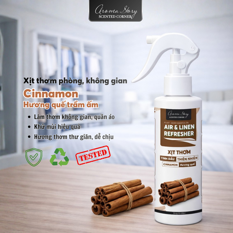 Xịt Thơm Phòng Hương Quế 200ml