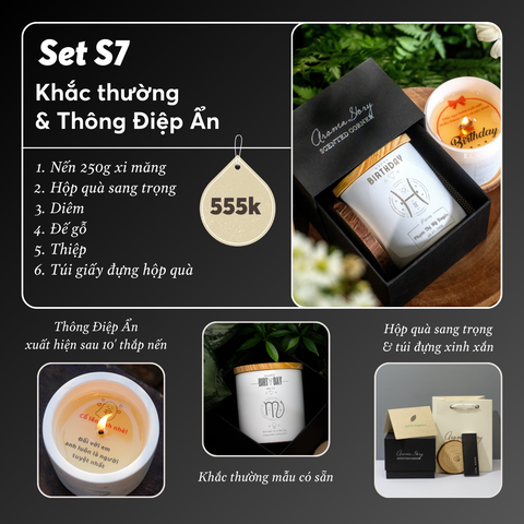 Set S7 - Khắc thường & Thông Điệp Ẩn