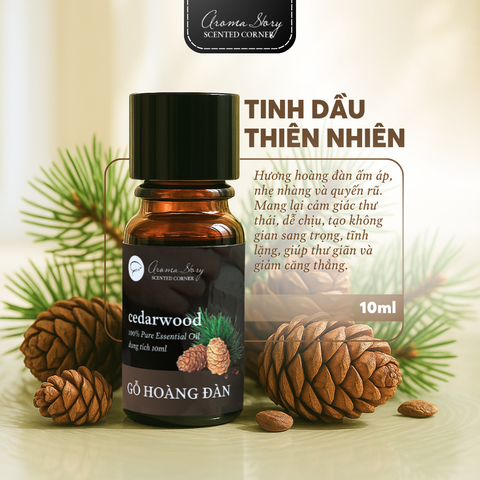 Tinh Dầu Thiên Nhiên Hoàng Đàn 10ml - EO
