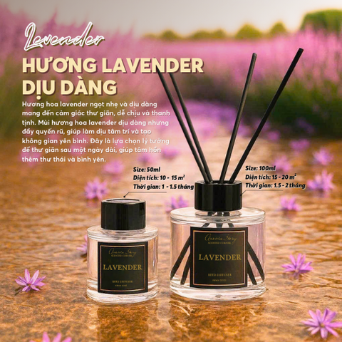Tinh Dầu Khuếch Tán Lavender