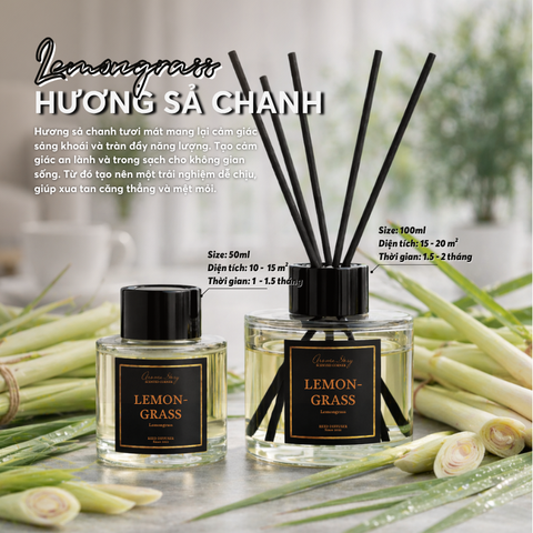 Tinh Dầu Khuếch Tán Lemongrass