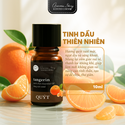 Tinh Dầu Thiên Nhiên Quýt 10ml - EO