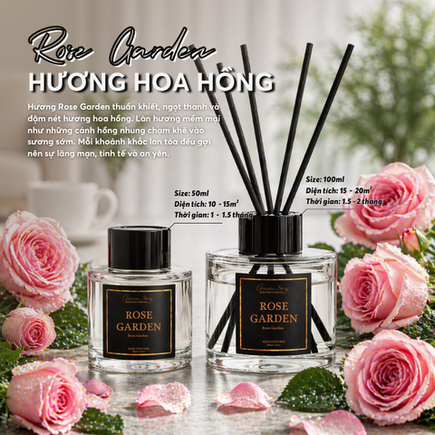 Tinh Dầu Khuếch Tán Rose Garden