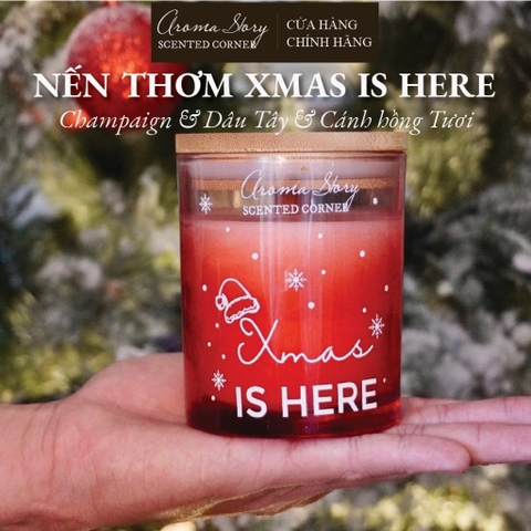 Nến Thủy Tinh 200g Xmas Is Here