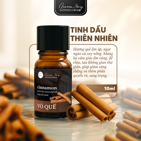Tinh Dầu Thiên Nhiên Quế 10ml - EO