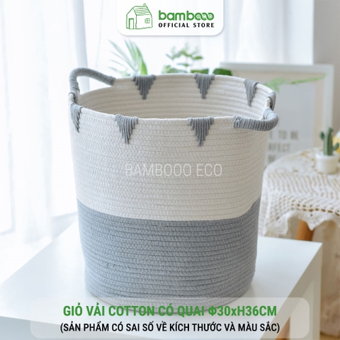 Giỏ vải có tay cầm