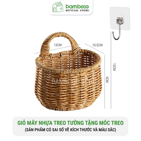 Giỏ nhựa treo tường