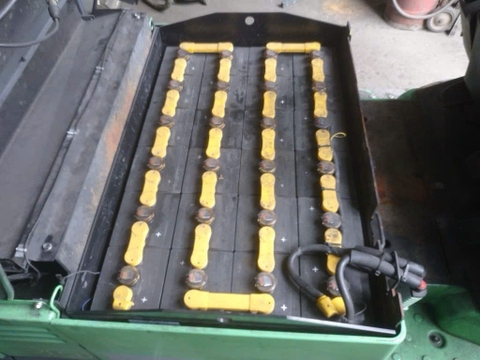 Xe nâng điện cũ 2 tấn TOYOTA 7FBE20 (Nâng Cao 6.5m - Chuyên Kho Hẹp)