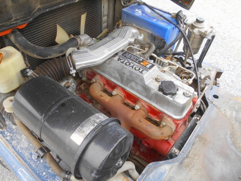 Xe nâng dầu 2.5 tấn TOYOTA 5FD25 Số Sàn (Lốp Kép - Gật Gù)