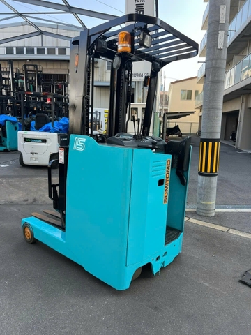 Xe nâng điện đứng lái 1.5 tấn SUMITOMO 61-FBR15STE (Nâng Cao 5m - Giá Cực Rẻ)