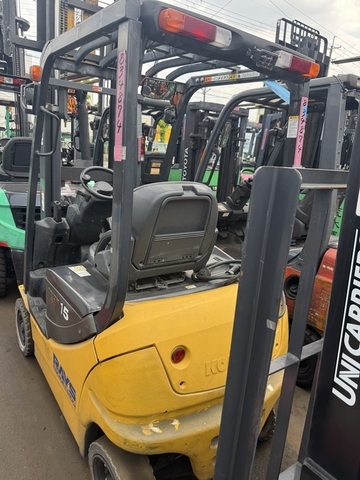 Xe nâng điện cũ 1.5 tấn Komatsu FB15-12 ngồi lái bình đẹp 2019 - 834874