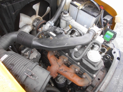 Xe nâng dầu cũ 2.5 tấn TCM FD25T3 Đời 2011 (Số Tự Động - Gật Gù)