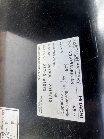 Xe nâng điện 1.5 tấn UNICARRIERS FB15-8 Đời 2020 - Nâng Cao 3.5m