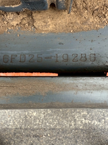 Xe nâng dầu 2.5 tấn Toyota 6FD25/19286 năm 1996