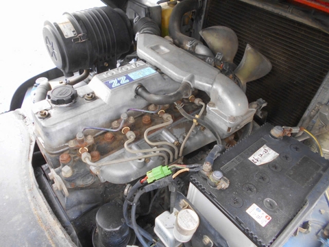 Xe nâng dầu cũ 2.5 tấn Toyota 6FD25 đời 1995 Nhật bãi số sàn dịch giá cực bền - 19974