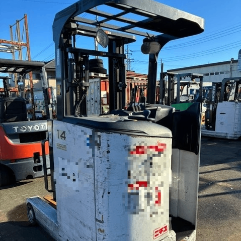 Xe nâng điện đứng lái NYK (Nichiyu) 1.5 tấn FBRM14L-80B (Đời 2016)