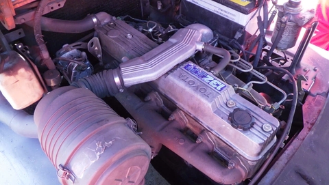 Xe nâng dầu 3.5 tấn TOYOTA 6FD35 Số Sàn - Nâng Cao 4m (Gật Gù)