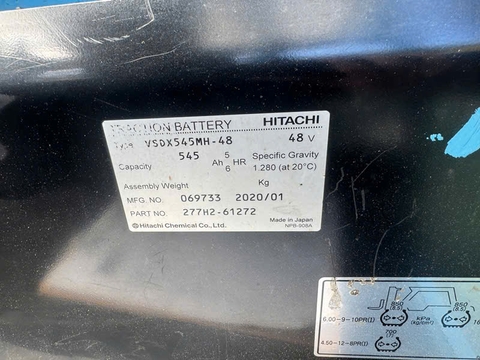 Xe nâng điện 1.5 tấn UNICARRIERS FB15-8 Đời 2020 - Nâng Cao 3.5m