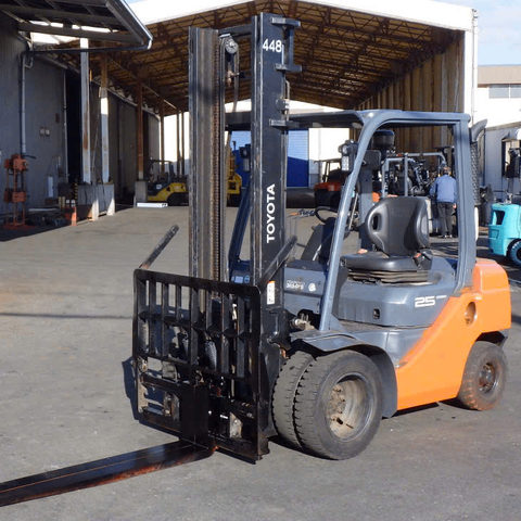 Xe nâng dầu 2.5 tấn TOYOTA 02-8FD25 Đời 2022 (Siêu Lướt - Gật Gù)