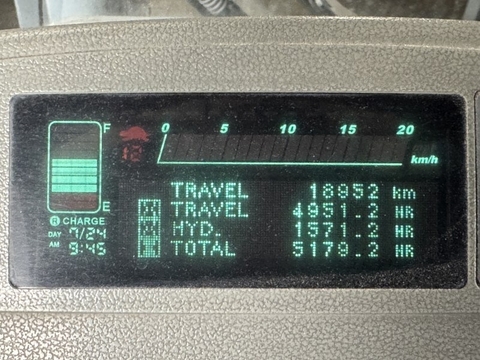 Xe nâng điện ngồi lái 2.5 tấn NICHIYU FB25PN-75-300 Đời 2014