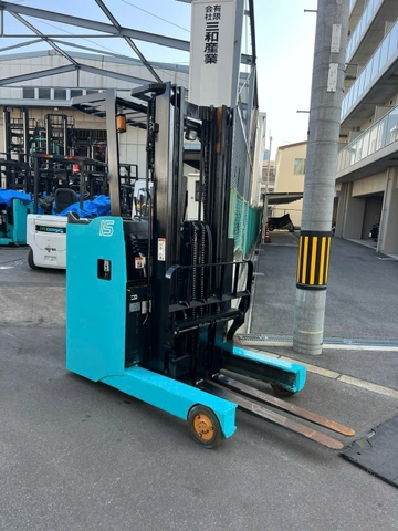 Xe nâng điện đứng lái 1.5 tấn SUMITOMO 61-FBR15STE (Nâng Cao 5m - Giá Cực Rẻ)