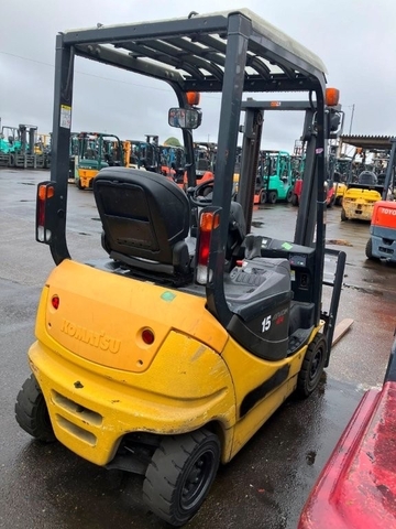Xe nâng điện ngồi lái cũ 1.5 tấn KOMATSU FB15-12 đời 2021 - 857008