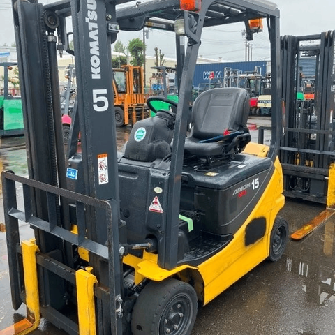 Xe nâng điện ngồi lái cũ 1.5 tấn KOMATSU FB15-12 đời 2022 - 85845