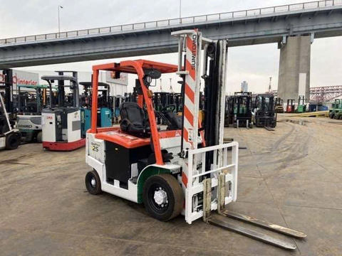 Xe nâng điện ngồi lái 2.5 tấn SUMITOMO 51FB25PJXIII Đời 2020 (Nâng 3.75m)