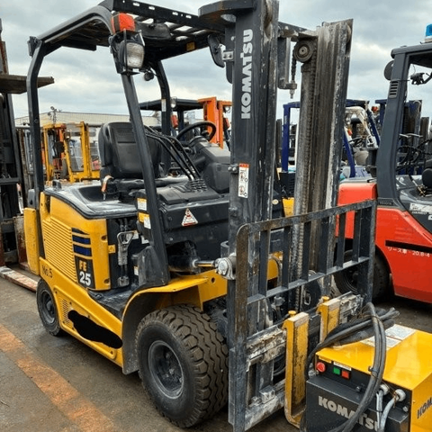 Xe nâng điện ngồi lái cũ 2.5 tấn Komatsu FE25-1 đời 2016 Pin Lithium sạc nhanh cực đẹp - 302043