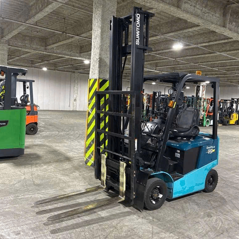 Xe nâng điện 1.5 tấn SUMITOMO 41FB15PXIII Đời 2020 - Nâng Cao 4.53m (Dịch Giá)