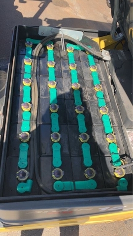 Xe nâng điện 1.5 tấn KOMATSU FB15-12 Hoạt Động Ít (Đời 2015)