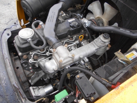 Xe nâng dầu cũ 2.5 tấn TCM FD25T3 Đời 2011 (Số Tự Động - Gật Gù)