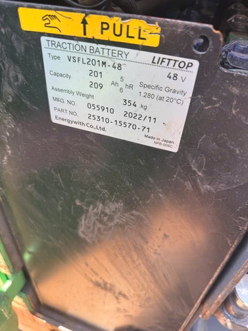 Xe nâng điện đứng lái 1.3 tấn TOYOTA 8FBRK13 Đời 2022 (Nhỏ Gọn, Linh Hoạt)