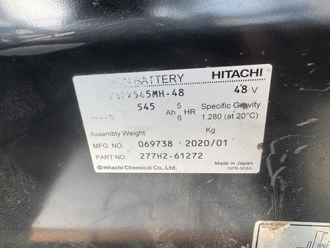 Xe nâng điện 1.5 tấn UNICARRIERS FB15-8 Đời 2020 - Nâng Cao 3.5m