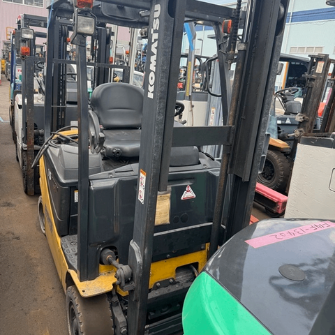 Xe nâng điện cũ 1.5 tấn Komatsu FB15-12 ngồi lái bình đẹp 2019 - 834874